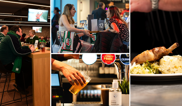 Match Day Hospitality available to book